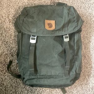 Fjallraven Green Backpack